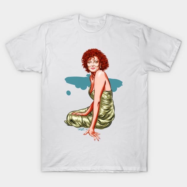 Susan Sarandon - An illustration by Paul Cemmick T-Shirt by PLAYDIGITAL2020